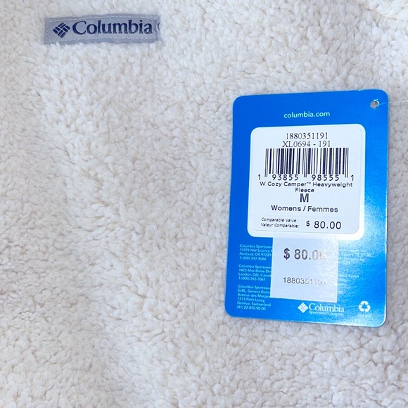 COLUMBIA FLEECE JACKET - Picture 3 of 4